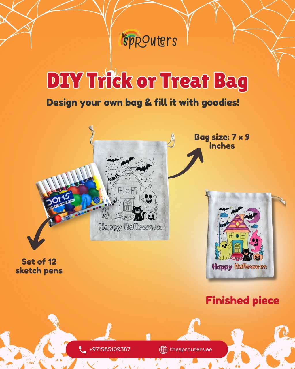 DIY Trick or Treat bag