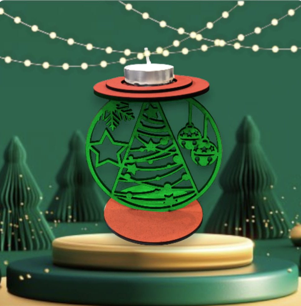 Christmas Candle Holders Kit