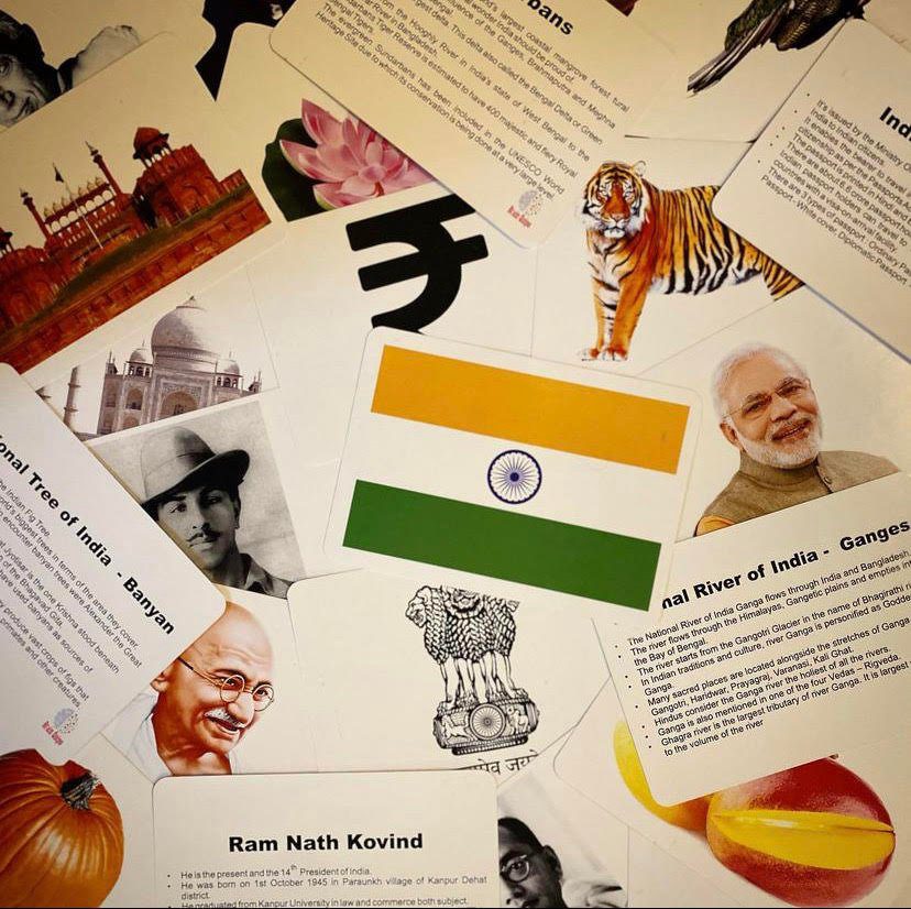 India Flash Cards