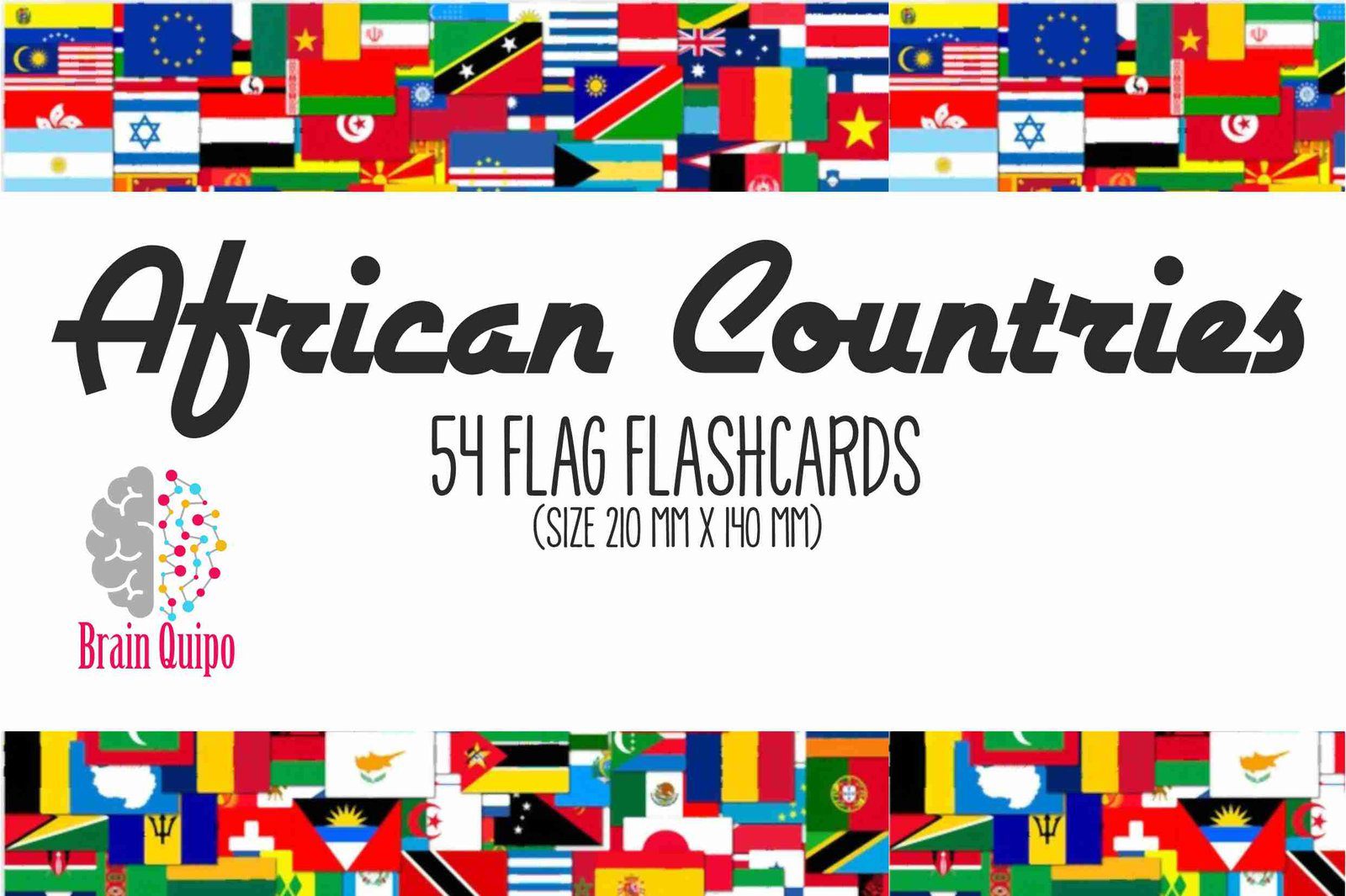 African Countries Flash Cards (last 2 sets)