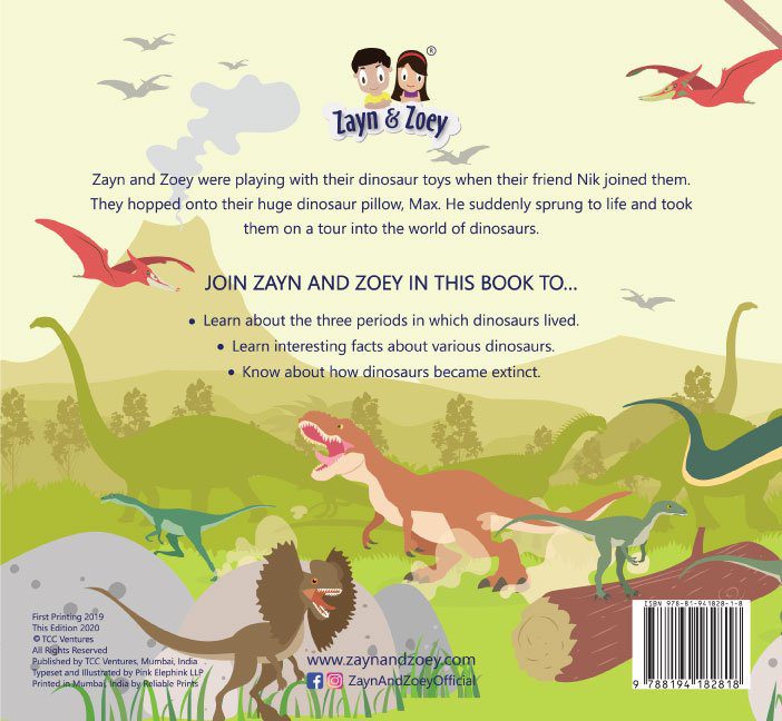 Learn About dinosaurs-back