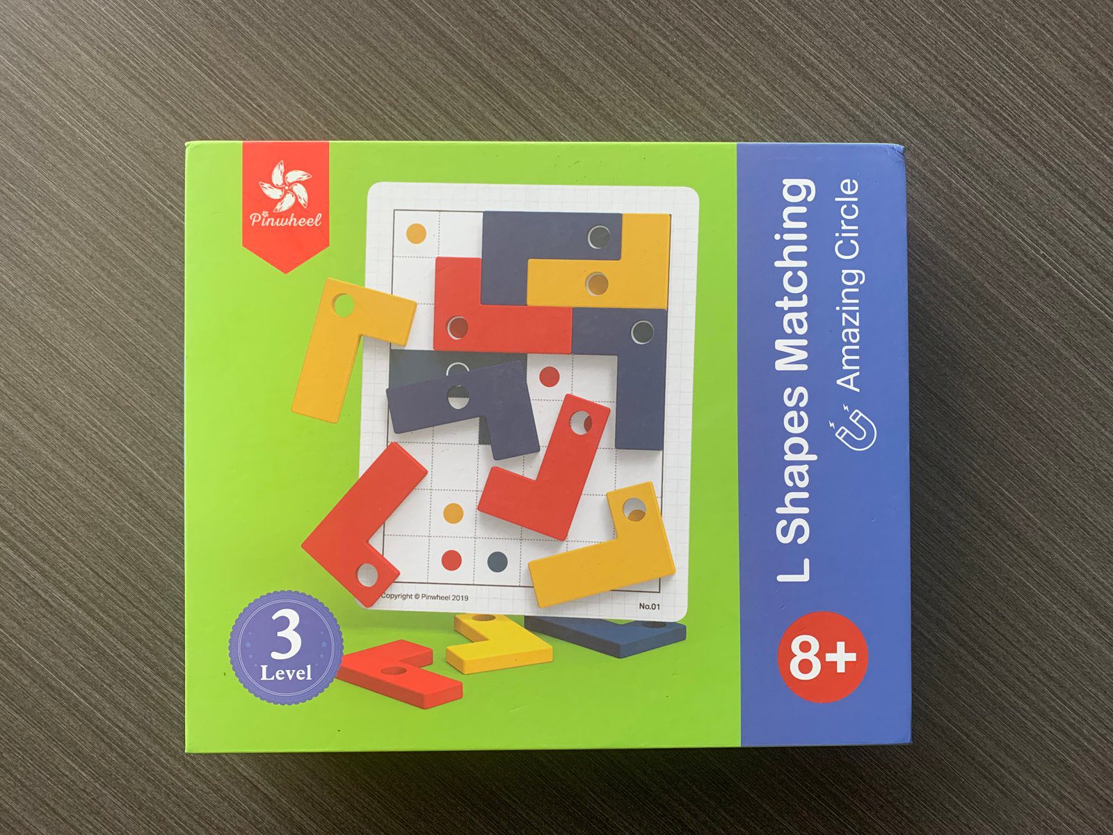 L-shaped Brain Game Magnetic