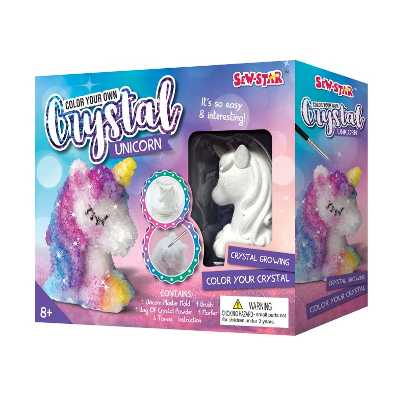 Color your own Crystal-Unicorn