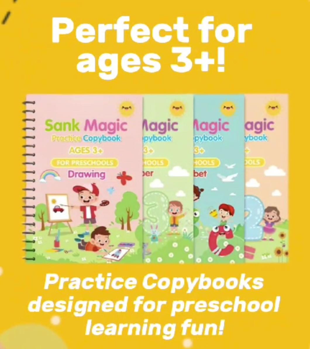 Sank Magic Copy Pratice Books (set of 4 )