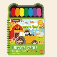 Finger Painting Book- Animals