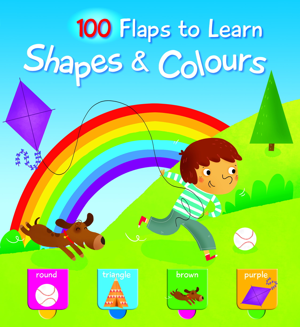 100 Flaps to Learn-Shapes & Colours