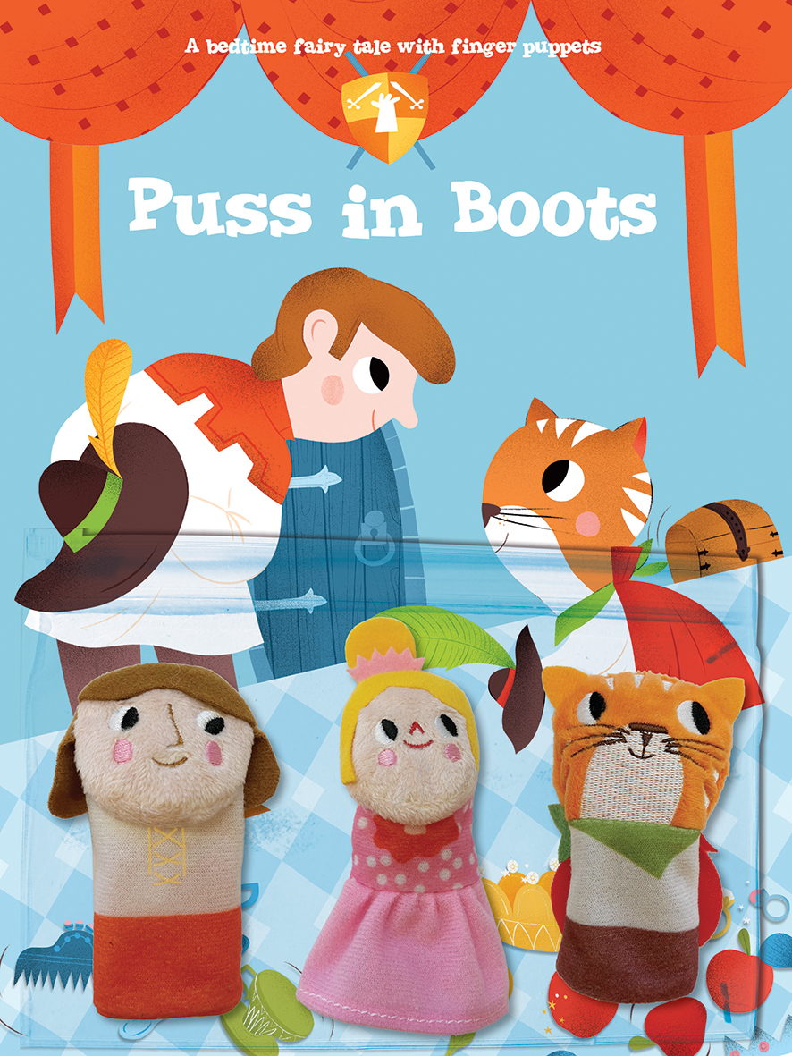 Bedtime -Finger Puppets Stories- Pussy in Boots