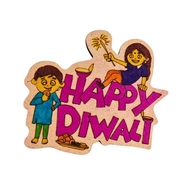 Diwali DIY Fridge Magnet