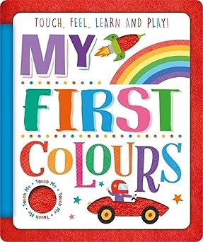 My First Sensory Felt Book-Colours