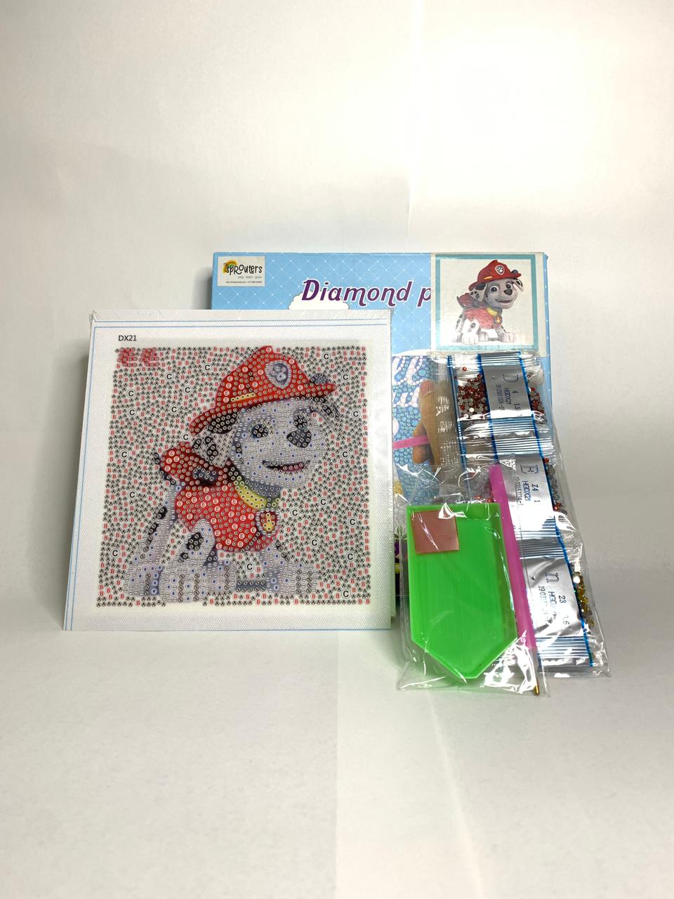 Diamond Painting- Paw Petrol